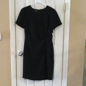 NWT Talbots Black Short Sleeve Dress Size 4P